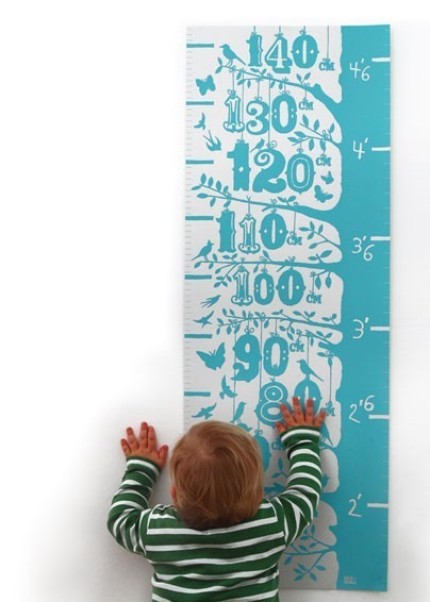 Stylish Growth Chart by Bold and Noble